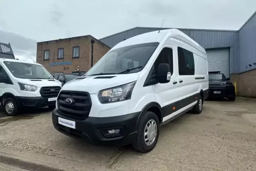 Ford Transit Crew Van 2023 plate